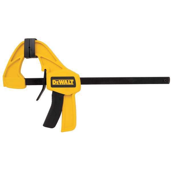 Dewalt 12" Bar Clamp, Nylon Handle and 3 in Throat Depth, 2 PK - DWHT83158
