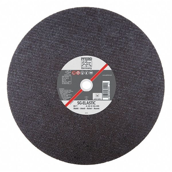 Pferd 16" x 1/8" Rueda de Corte, 1" A.H. - Q - SGP HD STEEL - 66117