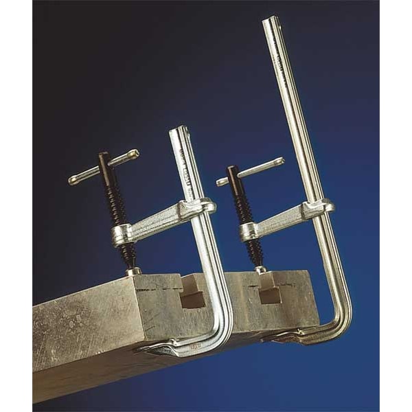 Bessey 4 in Bar Clamp, Steel Handle and 2 1/4 in Throat Depth - MMS-4
