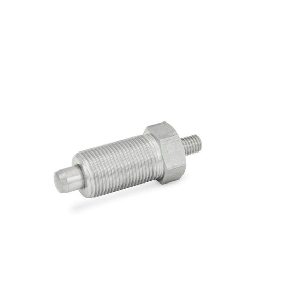 J.W. Winco GN617-10-M20-G-NI Indexing Plunger - 617-10-M20X1.5-G-NI