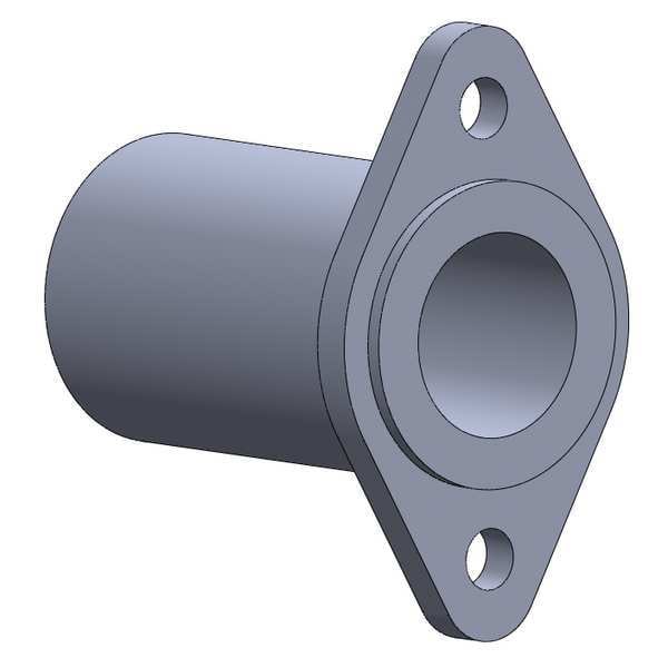 Innovative Components Pin Receptacle, Grip L 9/16 In, Pin 3/8 In - PR6X----DMD--70