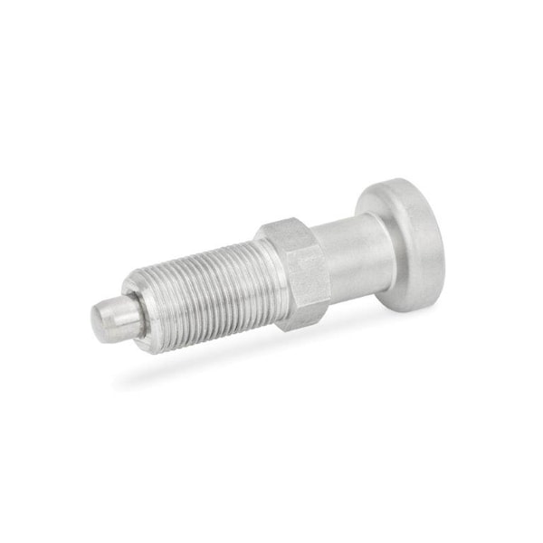 J.W. Winco GN617-6-1/2X13-AN-NI Indexing Plunger - 617-6-1/2X13-AN-NI