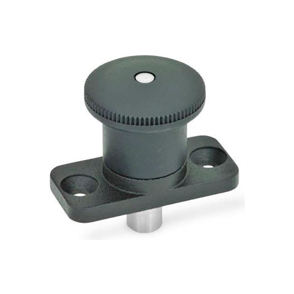 J.W. Winco J.W. Winco GN822.8 Mini Indexing Plungers, Zinc Die-Cast, Non Lock-Out, 0.16"Dia., 0.39"L, 0.81"H - 822.8-4-10-B