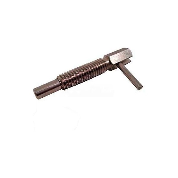 J.W. Winco Long Retractable Plunger SS Body SS Nose 0.5x2.5lbs Pressure 1/4-20 Thread - 3TLW1