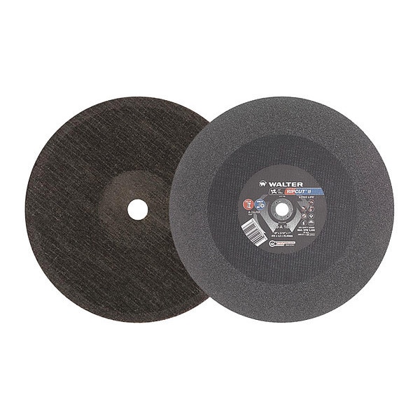 Rueda de corte de Walter Surface Technologies, T1 18"x3/16"x1"a-24-Rip - 10A183