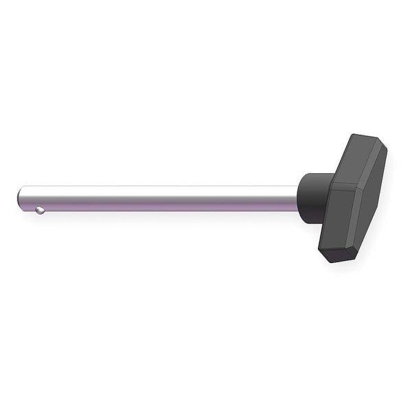 Innovative Components Detent Pin, 2 In T Knob, 1/2 In, 2 1/2 In - GN8X3000T5-D-21
