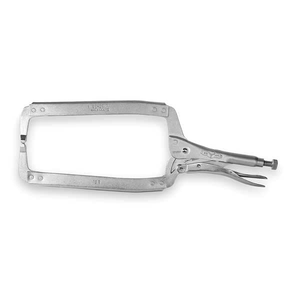 Irwin Vise-Grip 18R Locking C-Clamp, 18 in, Trigger Release, 8 in Wide-Opening, Alloy Steel - 18R