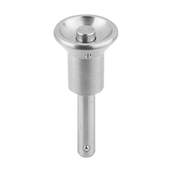 Kipp Ball Lock Pins, button head style, self-locking, stainless steel, inch - K0364.31CUL40