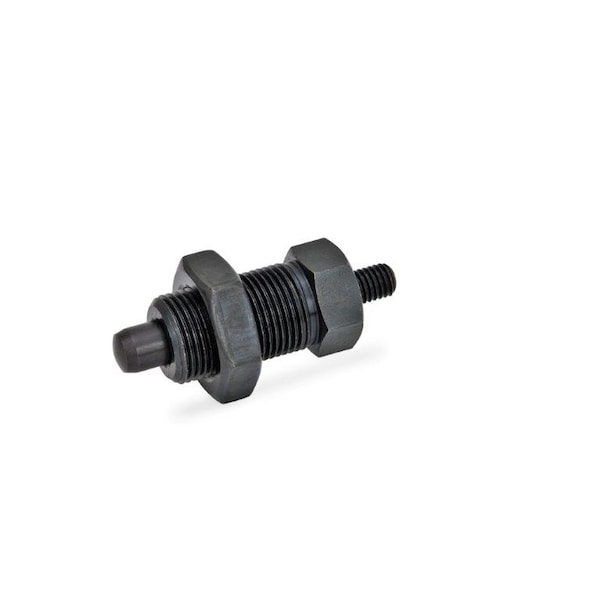 J.W. Winco GN617-6-M12X1.5-GK Indexing Plunger - 617-6-M12X1.5-GK