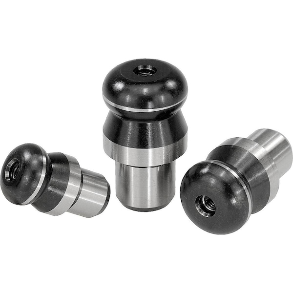 Kipp Locating Pin With Ball-End C=8, Form:B Stainless Steel - K0351.508