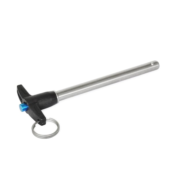 J.W. Winco WN100.1-0.375-1.50 T-Handle Rapid Release Pins with SS Shank - 100.1-0.375-1.50