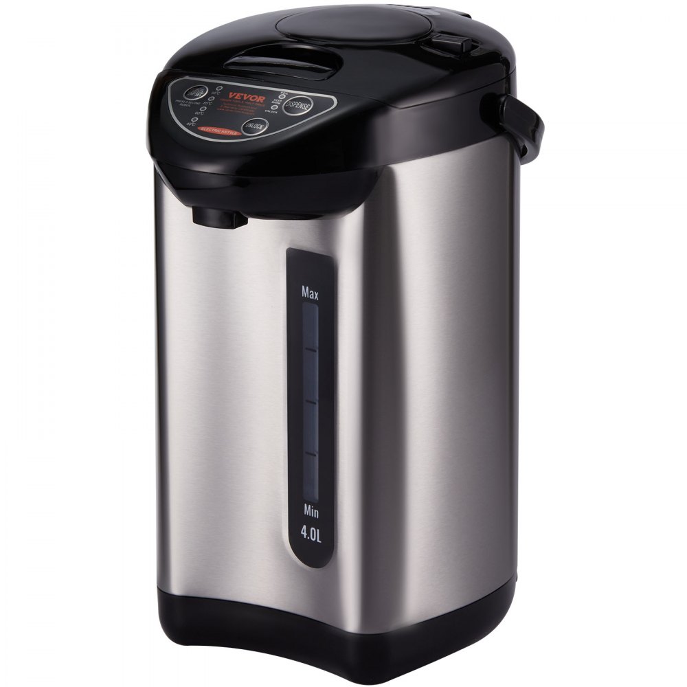VEVOR Hot Water Dispenser, Adjustable 4 Temperatures Water Boiler and Warmer, 304 Stainless Steel Countertop Water Heater, 3-Way Dispense for Tea, Coffee and Baby Formula, 4L/135 oz - JRSH4L000000Z4K58V1