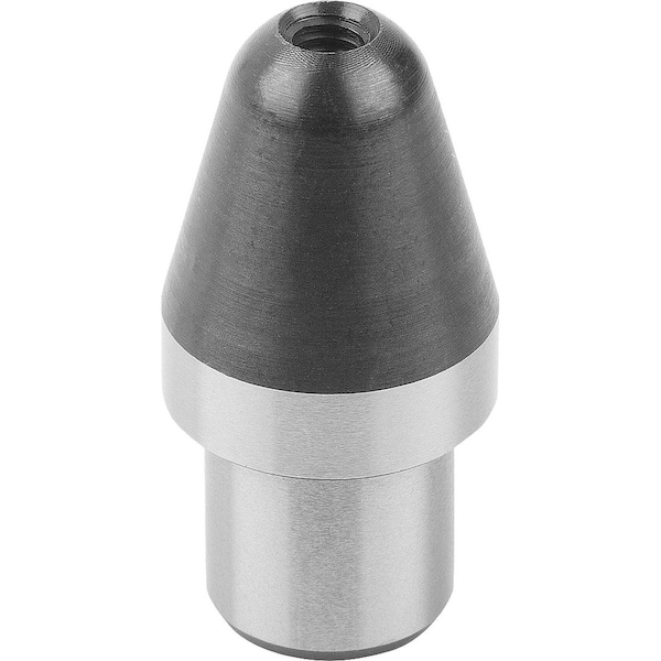 Kipp Locating Pin Short Version, Form:B, D1=20, D2=14, H=25, 5, Tool Steel - K1094.220