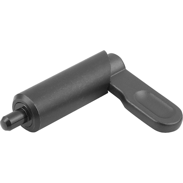 Kipp Cam-Action Indexing Plung Smooth Version, D=10, D1=20, Form:E, Steel - K0639.081020