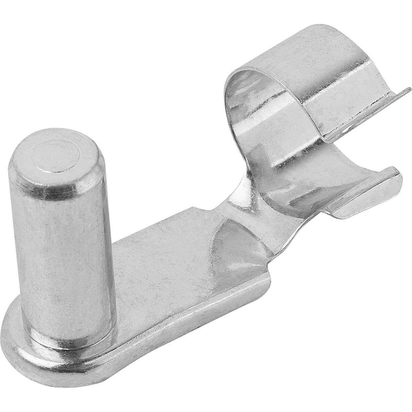 Kipp Snap-In Pin For DIN 71752 Clevis G=16 Steel, Galvanized, Comp:Leaf Spring Steel - K1139.0816