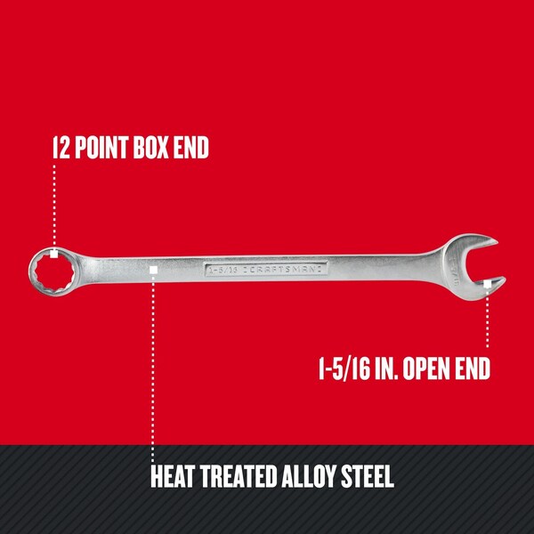 Llaves de trinquete Craftsman, 1-5/16" Llave de 12 puntos SAE - CMMT44709