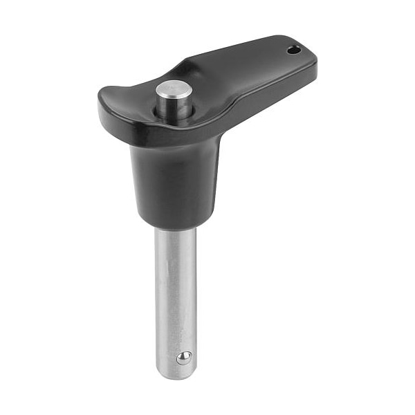 Kipp Ball lock pin, cast zinc handle - K0793.102605025