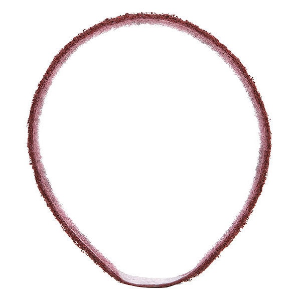 Cinturón de lijado Scotch-Brite, 3/4 pulg de ancho, 18 pulg de largo, sin tejer, óxido de aluminio, grano no aplicable, medio, SC-BS - 7000028461.