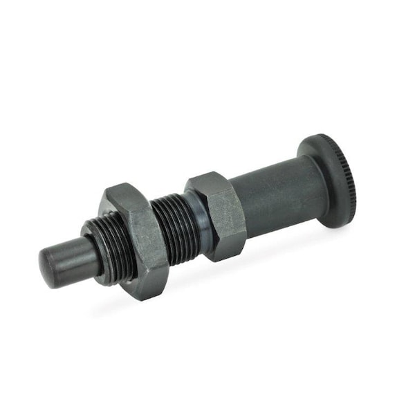 J.W. Winco GN817.2-4-6-M8X1-BK Indexing Plunger - 817.2-4-6-M8X1-BK