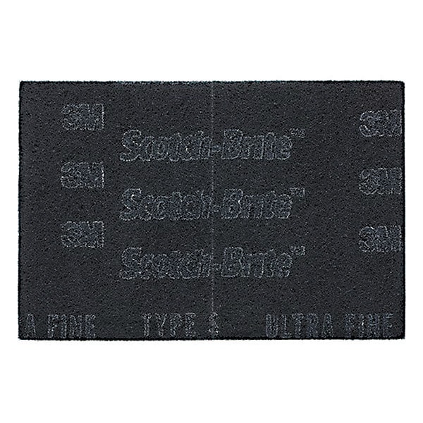 Almohadilla de lijado Scotch-Brite, color gris claro, 9 pulgadas de largo, paquete de 20 - 7100023340.