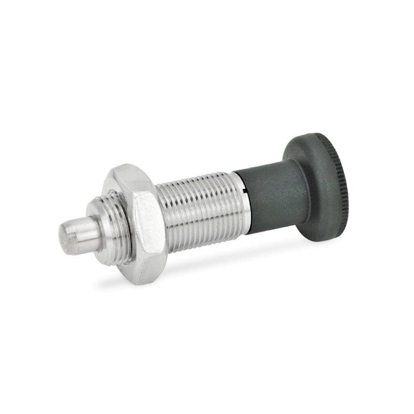 J.W. Winco GN613-8-AK-NI Indexing Plunger Stainless - F96/AK