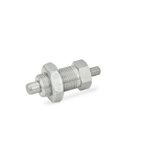 J.W. Winco GN617-10-M20-GK-NI Indexing Plunger - 617-10-M20X1.5-GK-NI