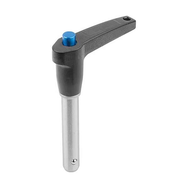 Kipp Ball lock pins with L-grip, self-locking - K0642.15712020