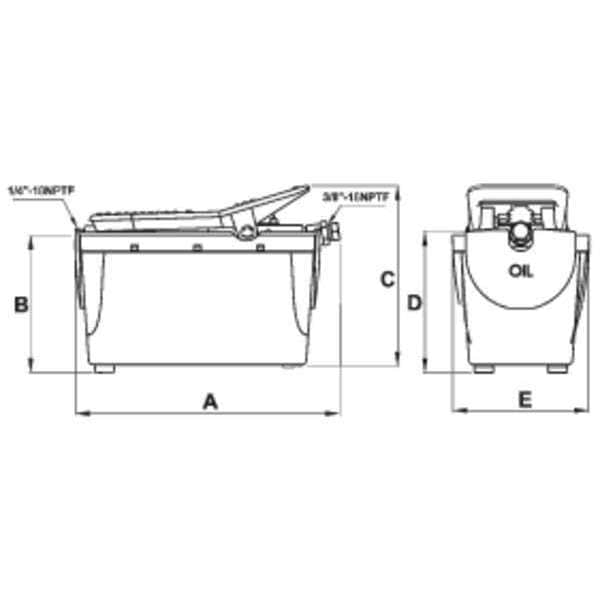 Williams Williams Air Pump, 36.6 cu - 5AS60