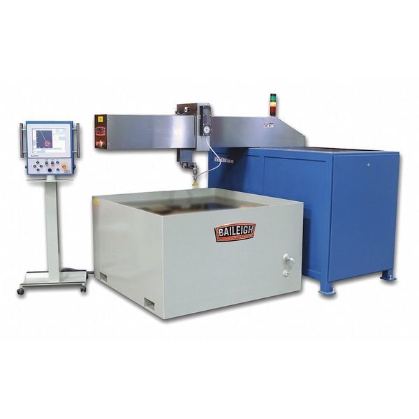 Baileigh Industrial Cantilever Waterjet, 3 Phase, 144" H, 81" W - WJ-4X4CNC
