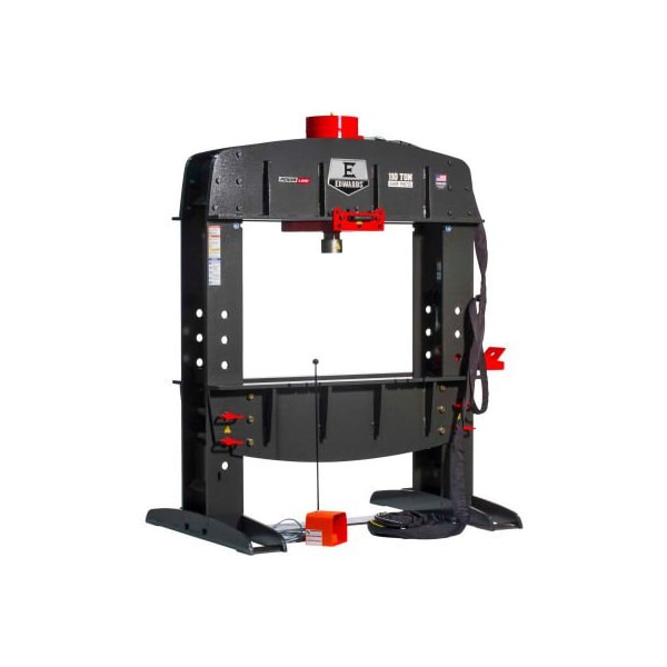 Edwards Mfg Co. Edwards 110 Ton Shop Press and Portable Power Unit 3 Phase, 460 Volt - HAT9030