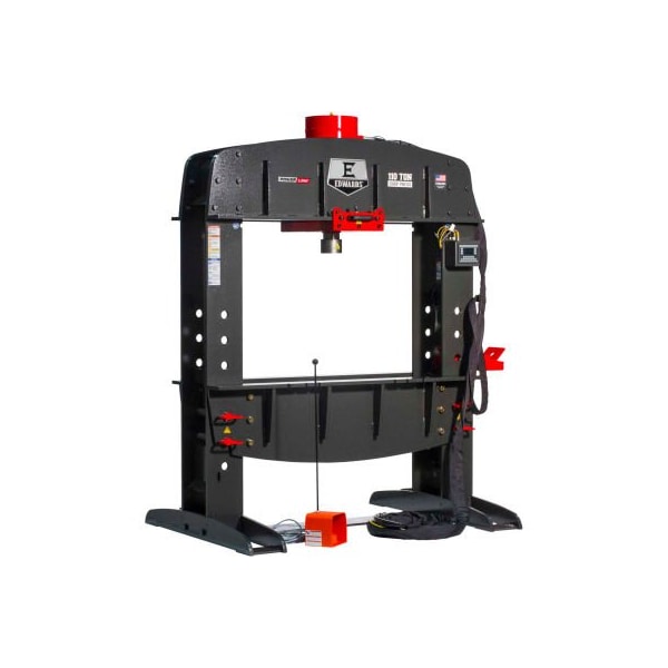 Edwards Mfg Co. Edwards 110 Ton Shop Press with PLC and Portable Power Unit 3 Phase, 460 Volt - HAT9080