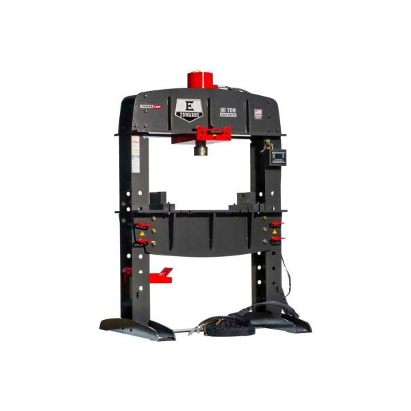 Edwards Mfg Co. Edwards 60 Ton Shop Press with PLC and Portable Power Unit 1 Phase, 230 Volt - HAT8060