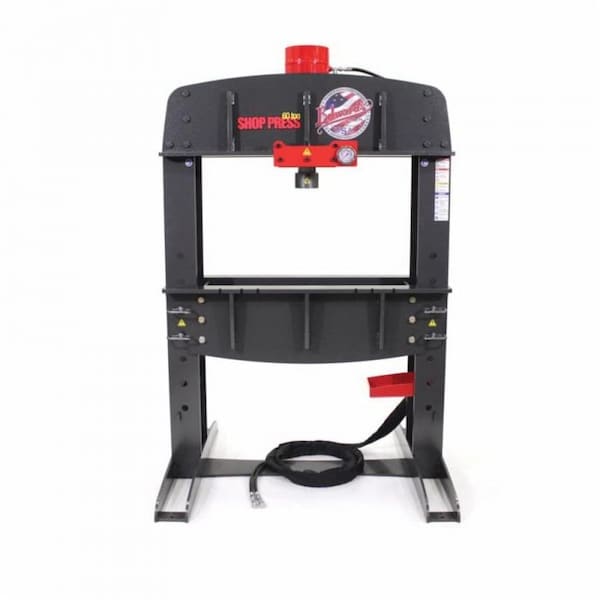 Edwards Shop Press, 3Phase, 60 Ton, 48 In Base Length, 54 In Base Width, 85 In Height, Electric Pump - HAT8030