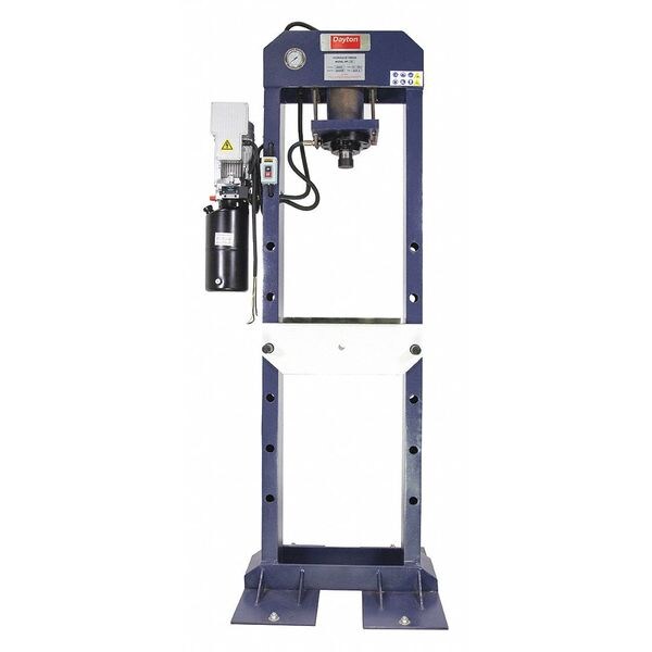Palmgren Hydraulic Press, Electric, Overall 88" H - 467L10
