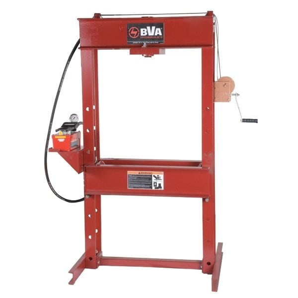 Bva Hydraulics 55 Ton 6 HFrame Press With Air Pump, SA, IAP5506 - IAP5506