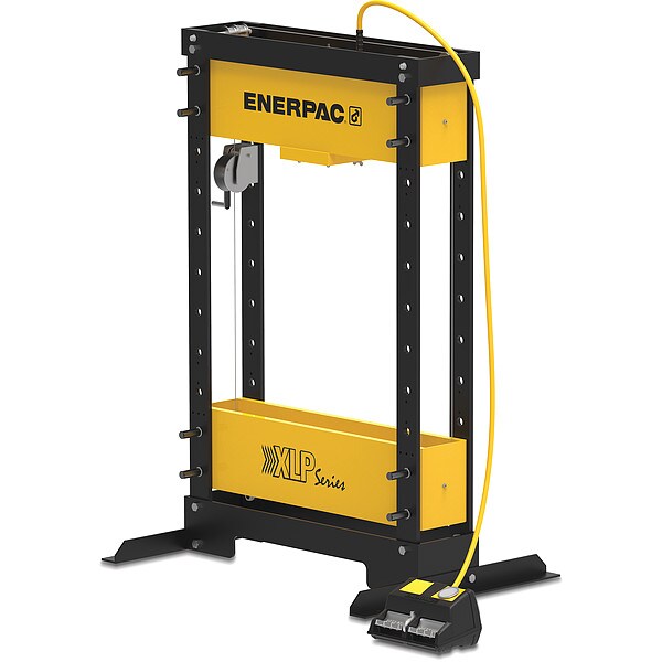 Enerpac Hydraulic Press, Air, Yellow - XLP506XA12GU