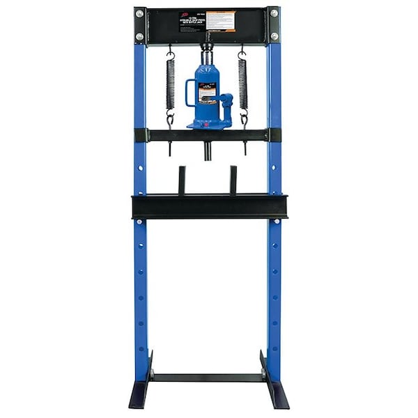 Atd Tools ATD 12-Ton Hydraulic Shop Press with Bottle Jack - 7453A