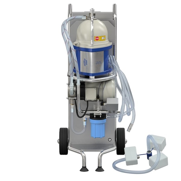 Alfa Laval Cleaning system for removal of tramp oil and particulate from metalworking and wash fluids, 2.2 GPM - ALFIE 500 WITH FLOATING SUCTION DEVICE