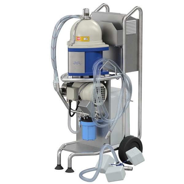 Alfa Laval Cleaning system for removal of tramp oil and particulate from metalworking and wash fluids, 2.2 GPM - ALFIE 500 WITH FLOATING SUCTION DEVICE