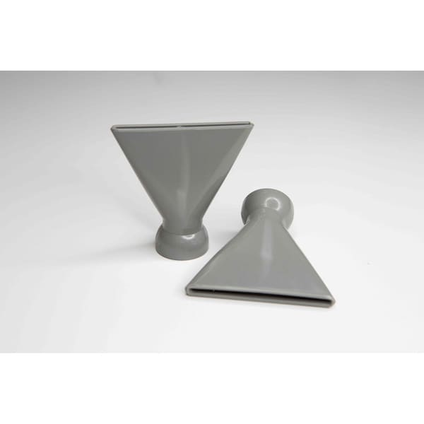 Cedarberg Snap-Loc Systems 3/4 System 3" Flare Nozzle Bag of 25 Dark Grey - 8475-107