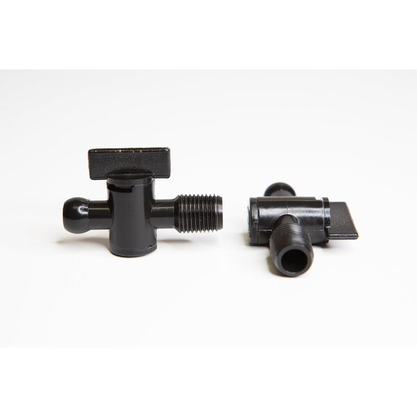 Cedarberg Snap-Loc Systems 1/4 Male Snap-Loc x 1/4 Male NPT Black 2 - 8525-334