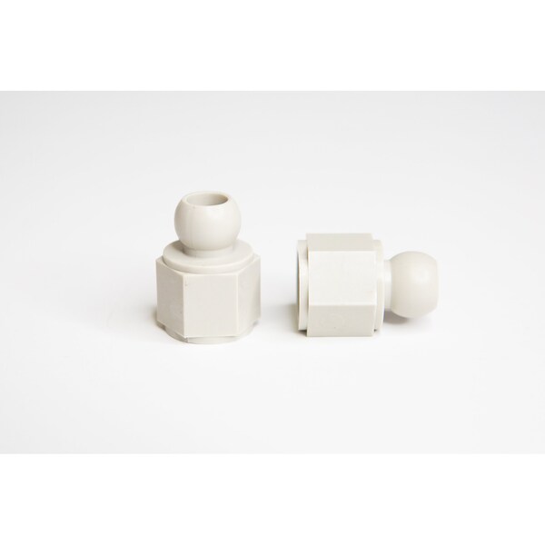 Cedarberg Snap-Loc Systems 1/4 System Male Hose to Female Pipe Thread Connector 1/8 FPT Bag of 50 - 8525-200