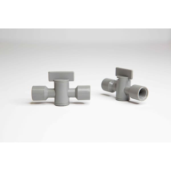 Cedarberg Snap-Loc Systems 1/4 Female BSPT x 1.4 Female BSPT Dark Grey 1 - 8525-355