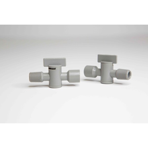 Cedarberg Snap-Loc Systems 1/4 Male BSPT x 1/4 Female BSPT Dark Grey 1 - 8525-349