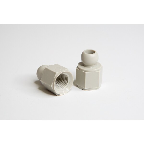 Cedarberg Snap-Loc Systems 1/4 System Male Hose to Female Pipe Thread Connector 1/4 FPT Pac of 4 - 8525-197