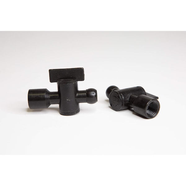 Cedarberg Snap-Loc Systems 1/4 Male Snap-Loc x 1/4 Female NPT Black 10 - 8525-341
