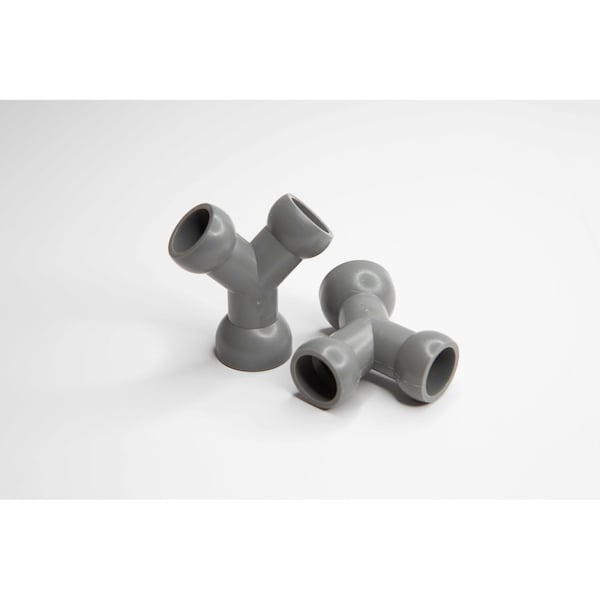 Cedarberg Snap-Loc Systems 1/2 System Hose to Hose Y Bag of 25 - 8550-131A