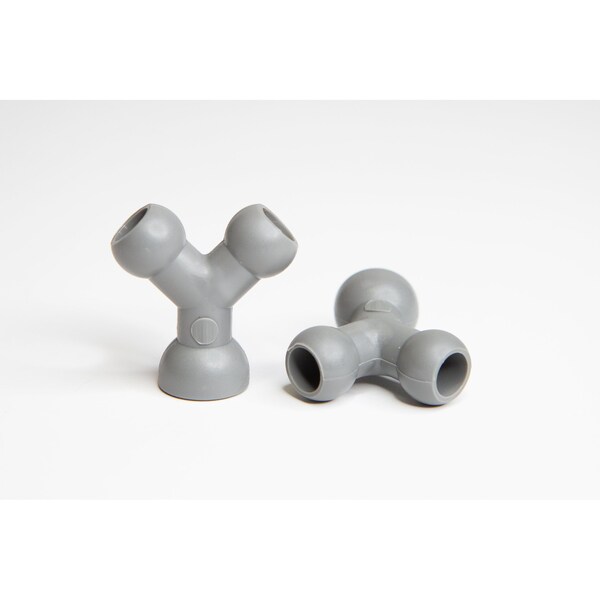 Cedarberg Snap-Loc Systems 1/4 System Hose to Hose Y Bag of 10 - 8525-126A