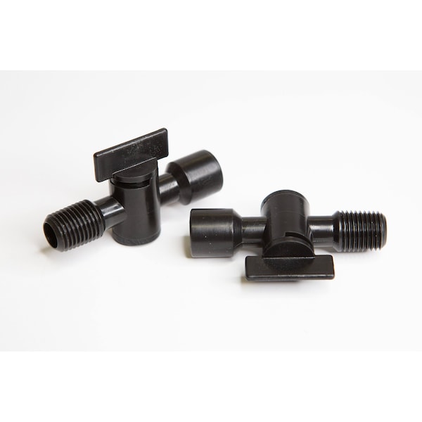 Cedarberg Snap-Loc Systems 1/4 Male Snap-Loc x 1/2 Female NPT Black 10 - 8550-395