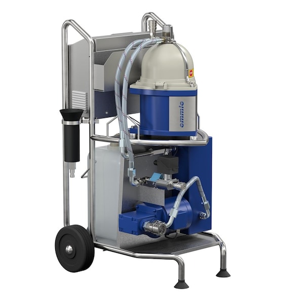 Alfa Laval Cleaning system for removal of water and particulate from mineral oil, 2.2 GPM - EMMIE 2 WITH HEATER